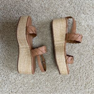 NWT J. Crew Espadrille Wedges 6.5
